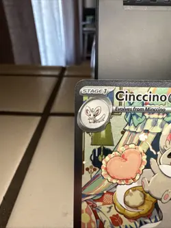 Pokemon TCG Cinccino Ex 119/86 SIR Chaos Rising NM - Image 2