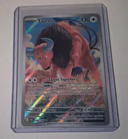 Tauros 96/86 Illustration Rare Pokemon Chaos Rising ME04 CRI NM - Image 1