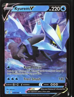 Pokemon Kyurem V #048/196 Lost Origin Ultra Rare Holo NM/Mint - Image 1