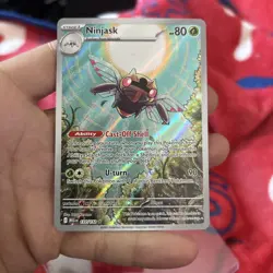 Ninjask 137/132 Mega Evolution Illustration Rare Holo - Image 1