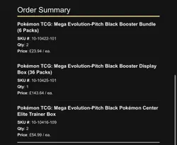 PRESALE Pitch Black Pokemon Center - 2x ETB & Booster Bundle, 36pack Box - Image 2