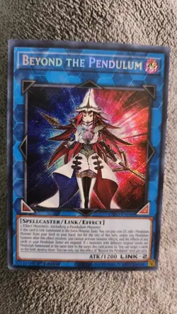 Beyond The Pendulum DIFO-EN048 Yugioh Dimension Force 1st Edition Secret Rare NM - Image 1