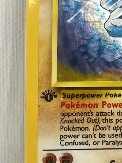 Sealed Machamp Base Set 8/102 1st Edition Holo Pokemon Card Rare WOTC - Image 3