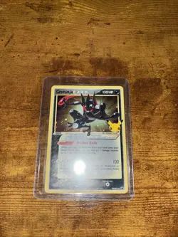 Greninja Gold Star SWSH144 Sword and Shield Promo Pokemon Card - Image 2