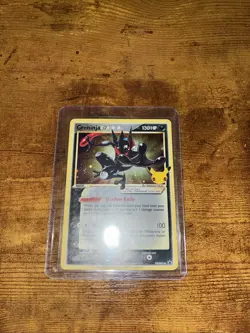 Greninja Gold Star SWSH144 Sword and Shield Promo Pokemon Card - Image 3