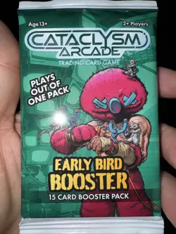 Cataclysm Arcade Trading Card Game 80’s Themed One Pack Tcg - Image 1