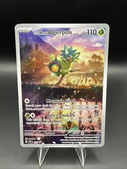 Teal Mask Ogerpon 123 Sv: Scarlet & Violet Promo Cards Holo - Image 1