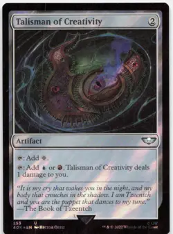 Talisman of Creativity (Surge Foil) *Foil* 40K 253 NM-LP - Image 1