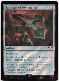 Talisman of Dominance () (Surge Foil) *Foil* 40K 254 NM-LP - Image 1