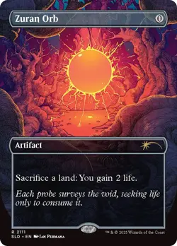 MTG Zuran Orb Borderless - Secret Lair Drop #2111 - Image 1