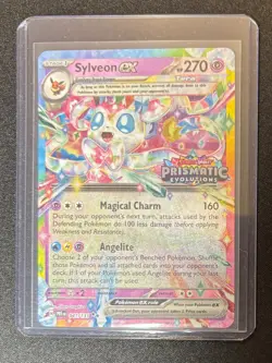 Sylveon EX 041/131 - Prismatic Evolutions Stamp - Pokemon TCG English - Image 3