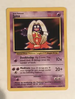 Jynx 31/102 MP Base Set Pokemon - Image 1