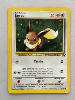 Pokemon TCG - Eevee - 55/82 - Common - Team Rocket - Image 1