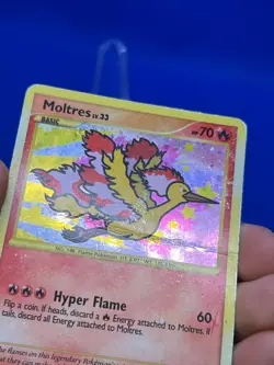 2009 Pokemon Supreme Victors Moltres LV.33 149/147 Secret Rare DMG/CREASED - Image 4