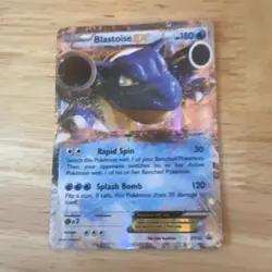 Pokemon TCG Blastoise EX XY30 Holo Ultra Rare English 2014 Mint - Image 1