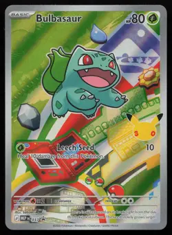 Bulbasaur 037 Holo Promo ME: Mega Evolution Promo Pokemon English NM - Image 1