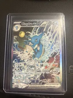 Kingdra EX 131 Scarlet & Violet Promo Holo Pokemon TCG Near Mint Condition - Image 1