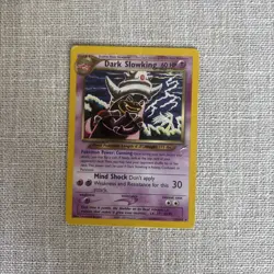 2002 Pokemon Neo Destiny Dark Slowking 20/105 Rare Vintage Non-Holo - Image 1