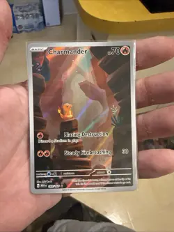 The Pokemon Company Charmander 168/165 SV Scarlet & Violet 151 IR Holo EN 70HP - Image 1