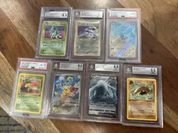 Pokemon Graded English And Japanese Slabs GEM MT 10, 9.5, 9, 8.5, 8. - Image 2