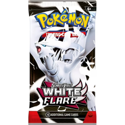 Pokemon TCG Scarlet & Violet White Flare Booster Pack Factory Sealed New - Image 1