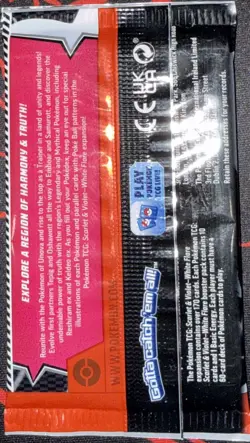 Pokemon TCG Scarlet & Violet White Flare Booster Pack Factory Sealed New - Image 5