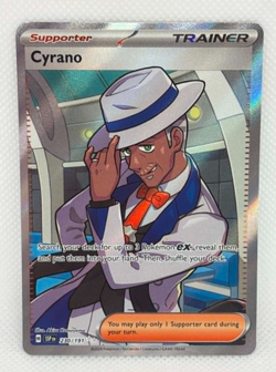 Pokemon Surging Sparks - Cyrano 230/191 - Ultra Rare - NM/M Condition - Image 1