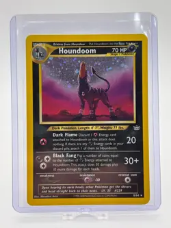 Pokemon Houndoom 08/64 Neo Revelation Holo Foil Unlimited LP Very nice! - Image 1