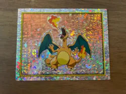 Glurak Charizard 1 Edition Holo Kristall Topps 1st Pokemon Karten Sammlung - Image 1