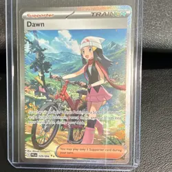 Pokemon TCG Dawn 129/094 ME02 Phantasmal Flames Special Illustration Rare Holo - Image 1