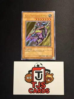 Gaia The Fierce Knight - Ultra Rare LOB-006 - LP - YuGiOh - Image 1