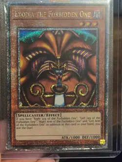 TN23-EN002 Exodia the Forbidden One Quarter Century Secret Rare Sealed YuGiOh - Image 1