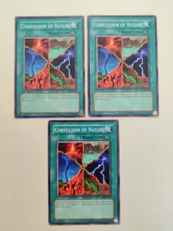 3x Convulsion of Nature LOD-084 1st Ed/Unlimited LP/MP - Image 1