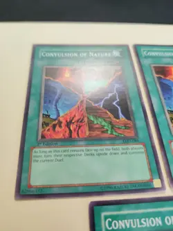 3x Convulsion of Nature LOD-084 1st Ed/Unlimited LP/MP - Image 2