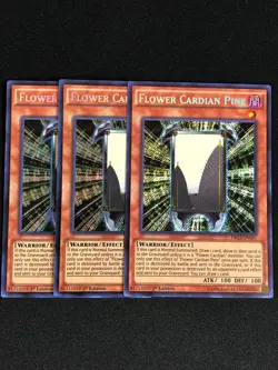 YUGIOH FLOWER CARDIAN PINE DRL3-EN031 1ST SECRET X3 - Image 1