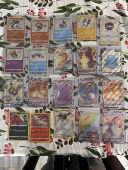 Shining Fates Shiny Vault 20 Card Lot / Charizard VMAX SV 107/SV 122 NM - Image 1