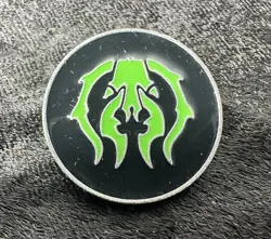 MTG Magic the Gathering Golgari - Guilds of Ravnica - Enamel Token Coin Pin - Image 1