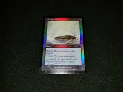 MTG 1x Onslaught common land MP FOIL Barren Moor - ships w/ tracking - Image 1
