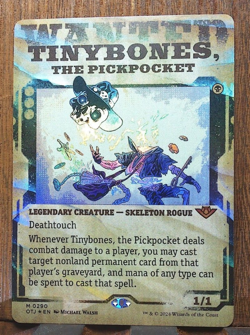 MTG Tinybones, the Pickpocket (Showcase FOIL) Outlaws of Thunder Junction NM! - Image 1