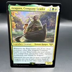 MTG - Aragorn, Company Leader foil LTR R0191 - Image 1