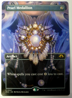 MTG: Modern Horizons 3 - Pearl Medallion - Borderless Rare - 0347 NM - Image 1