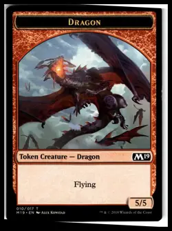 Core Set 2019 #10 Dragon Token (010) - Image 1
