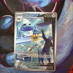 Metang 94/86 Illustration Rare Pokemon Chaos Rising ME04 NM - Image 1
