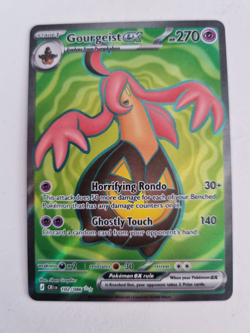 GOURGEIST EX 102/086 Chaos Rising Pokemon TCG Card Full Art Illustration Rare - Image 1