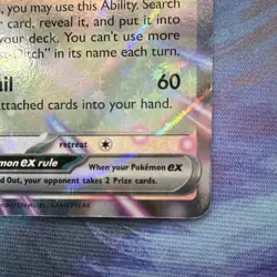 Pokemon TCG Meowth ex 062/088 Rare Holo 170 HP English 2026 - Pokemon Card Game - Image 4