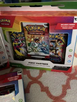 Pokemon First Partner Illustration Collection Series 1 Boxes Lot Of 3 Read - Image 4
