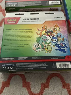 Pokemon First Partner Illustration Collection Series 1 Boxes Lot Of 3 Read - Image 5