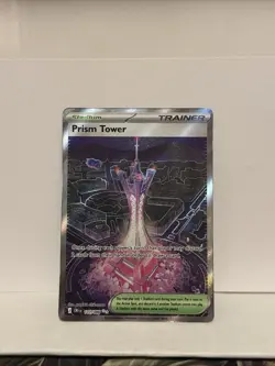 Prism Tower - 111/086 #111/86 (Holo) (NM) ME04: Chaos Rising CRI Pokemon - Image 1