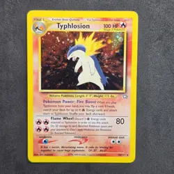 Typhlosion Neo Genesis 18/111 Unlimited Holo Rare Pokemon TCG LP - Image 4