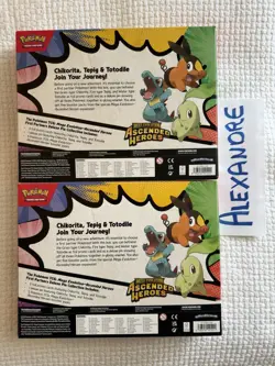 Pokemon TCG 2x Lot Ascended Heroes First Partners Deluxe Pin Collection / NEW - Image 2